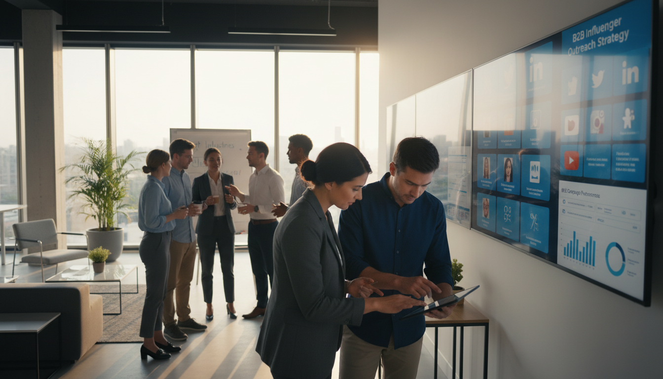 b2b influencer marketing (rising topic)