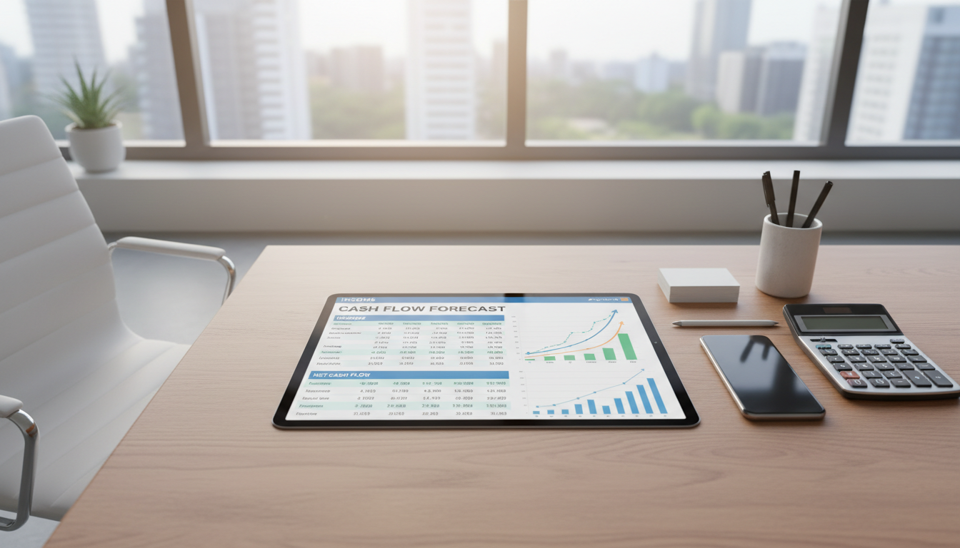 cash flow forecast template