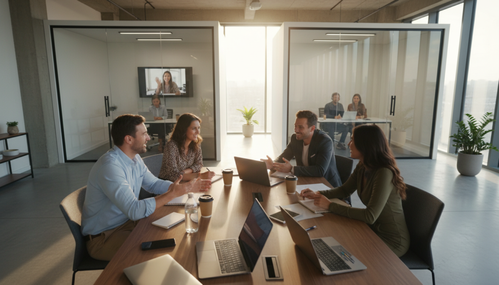 hybrid work policy template