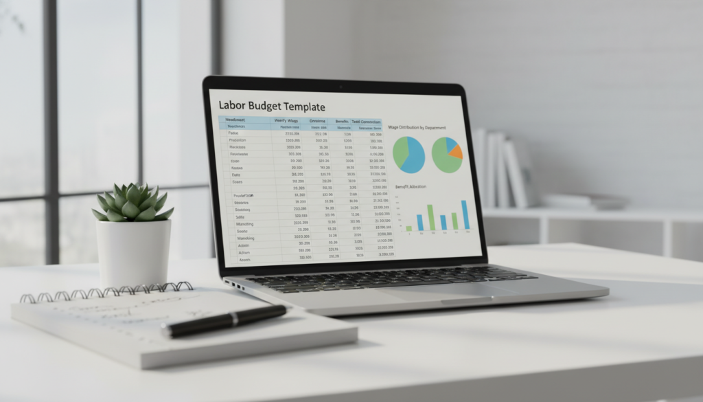 labor budget template labor budget template