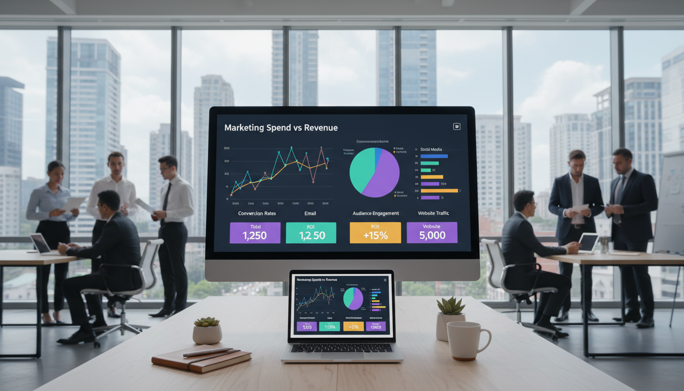 marketing KPI dashboard