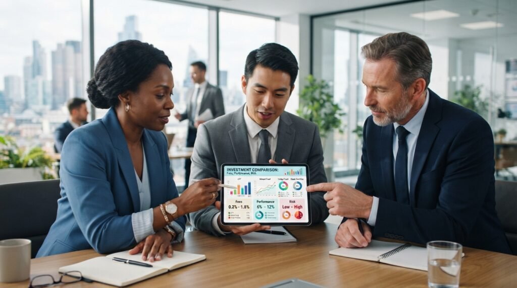 Comparing investment fees, performance, and risk Comparing investment fees, performance, and risk