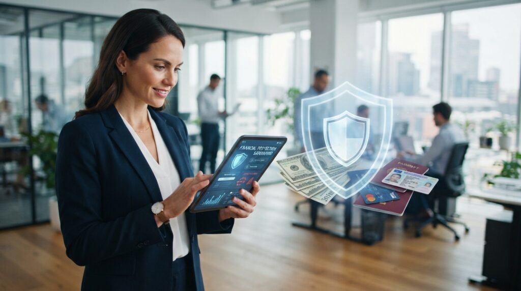 Insurance and identity theft safeguards