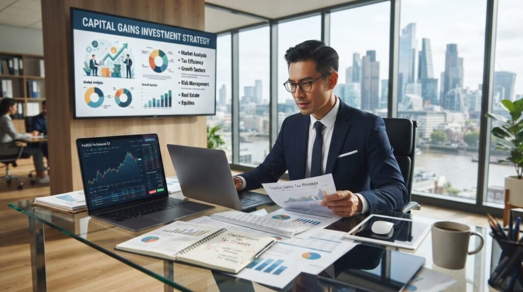 Investment strategy for managing capital gains