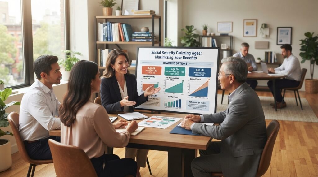 Social Security claiming age options