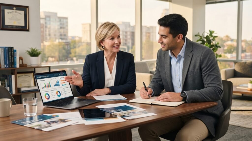 Wealth management and investment advice roles Wealth management and investment advice roles